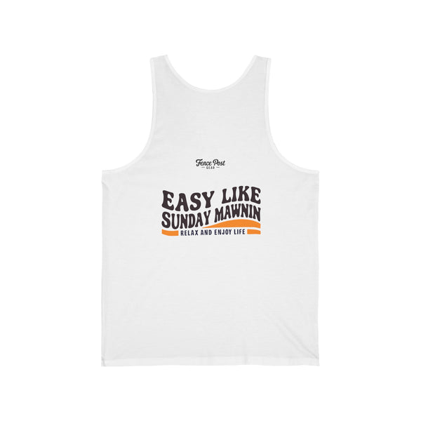 Easy Like Sunday Mawnin - Unisex Jersey Tank