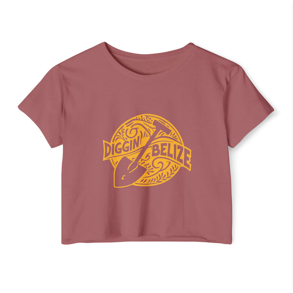Diggin Belize - Women's Festival Crop Top T-Shirt