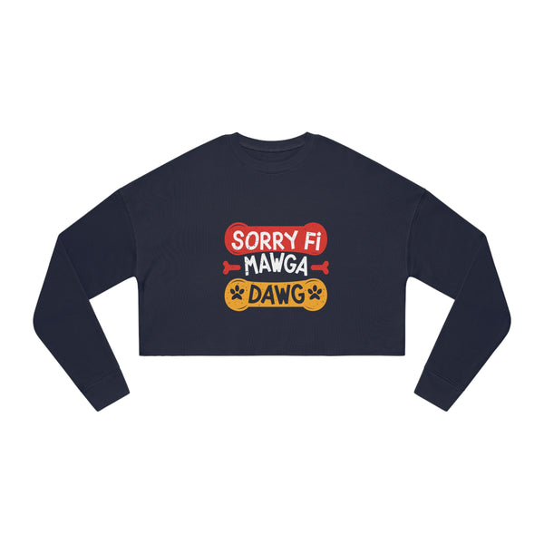 Mawga Dawg - Women's Cropped Sweatshirt