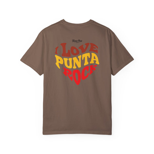 I Love Punta Rock - Unisex Garment-Dyed T-shirt