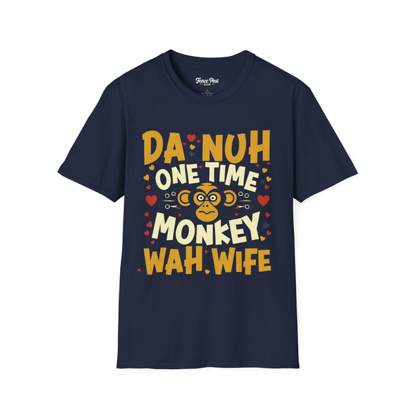 Monkey Wife - Unisex Softstyle T-Shirt