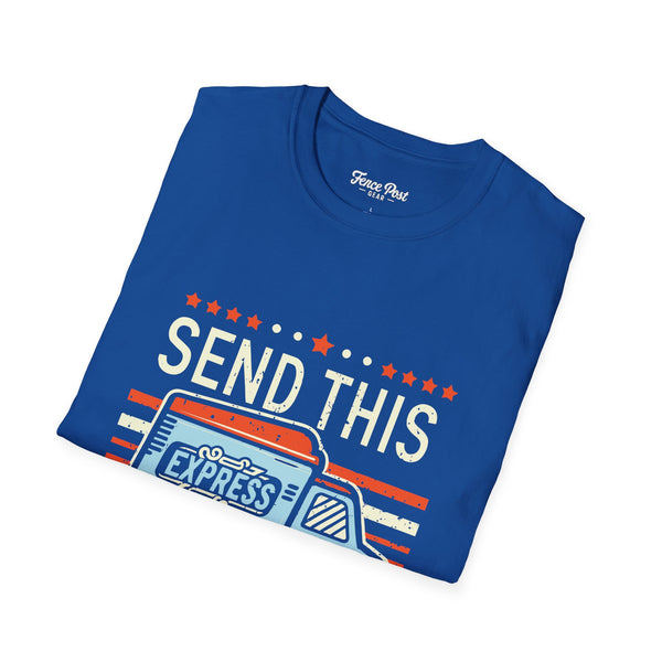 Send This Send Dat - Unisex Softstyle T-Shirt