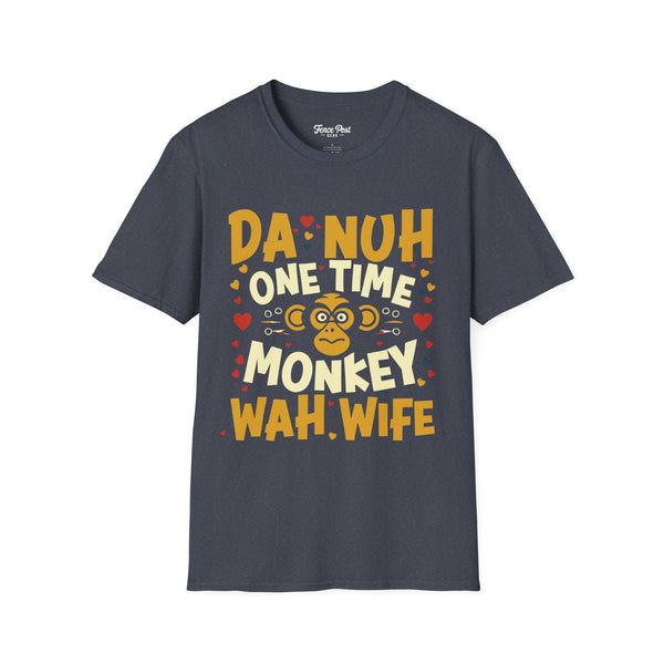 Monkey Wife - Unisex Softstyle T-Shirt