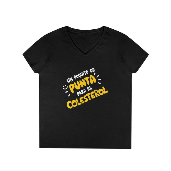 Punta Para El Colesterol - Ladies' V-Neck T-Shirt