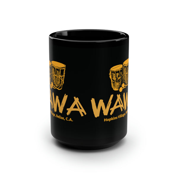Wawa - Black Mug, 15oz