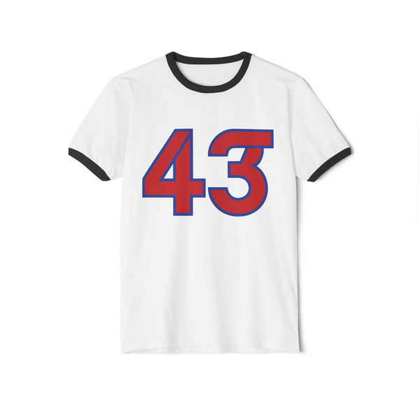 43 - Unisex Cotton Ringer T-Shirt