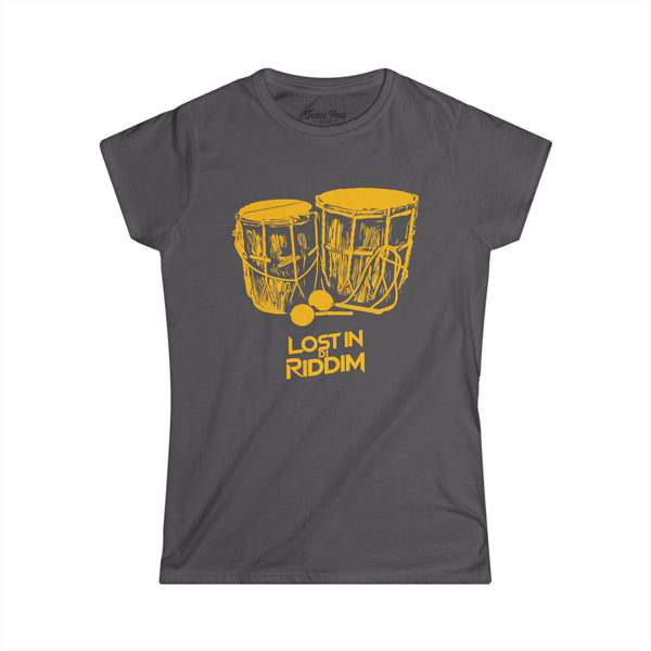 Lost In Di Riddim - Women's Softstyle T-Shirt