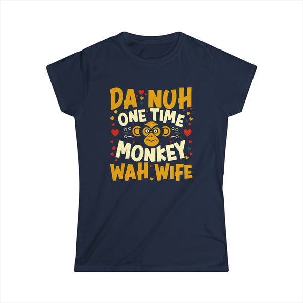 Monkey Wife - Women's Softstyle T-Shirt