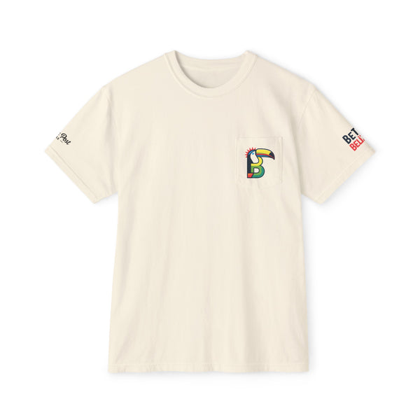 Betta Belize It - Unisex Garment-Dyed Pocket T-Shirt