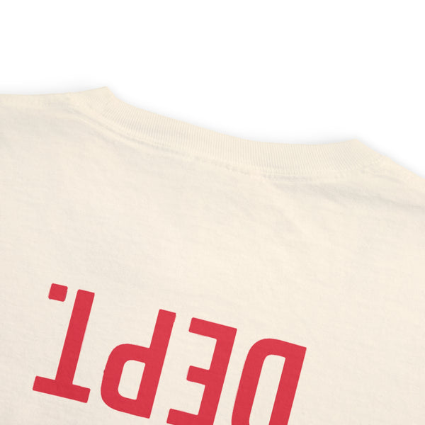 Garifuna Dept Red - Unisex Garment-Dyed Pocket T-Shirt