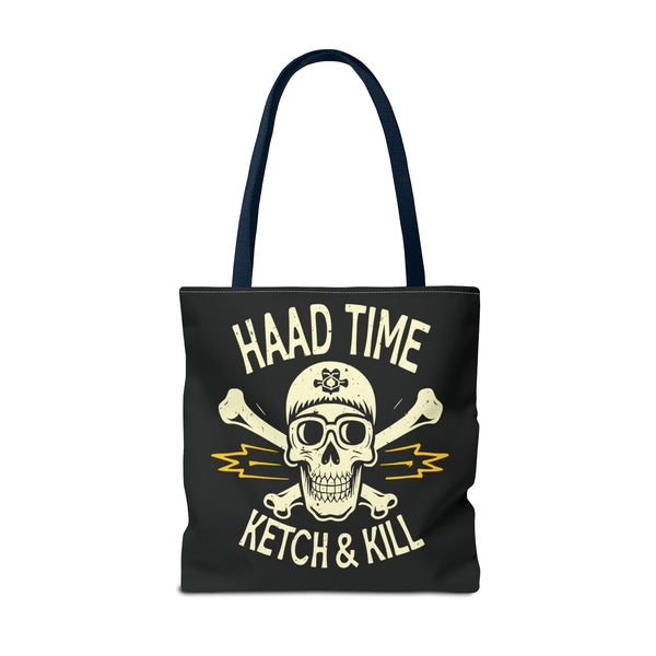 Haad Time - Black Tote Bag