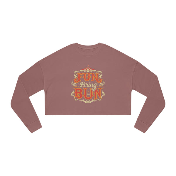 Fun Bring Bun - Women's Cropped Sweatshirt