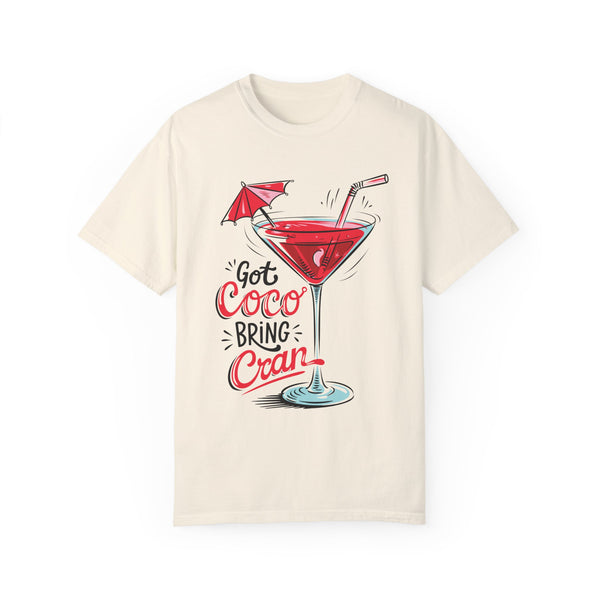 Coco Cran - Unisex Garment-Dyed T-shirt