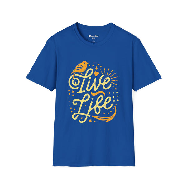 Live Life - Unisex Softstyle T-Shirt