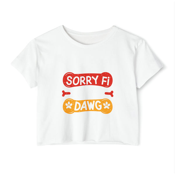 Mawga Dawg - Women's Festival Crop Top T-Shirt