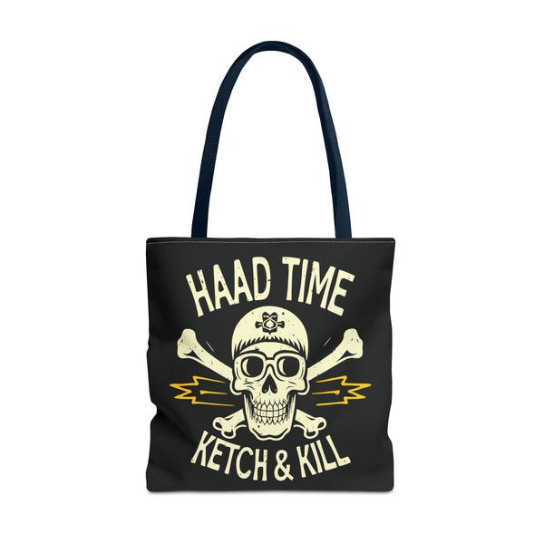 Haad Time - Black Tote Bag
