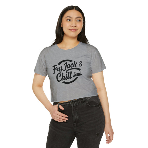 Jack and Chill - Women's Festival Crop Top T-Shirt