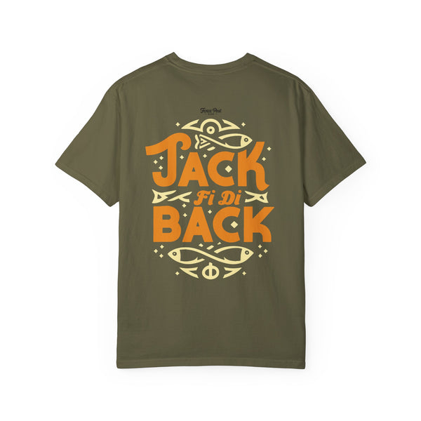 Jack Fi Di Back - Unisex Garment-Dyed T-shirt