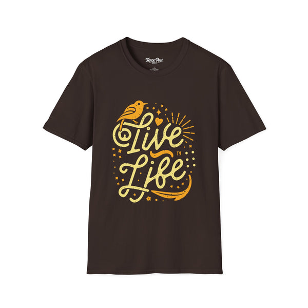 Live Life - Unisex Softstyle T-Shirt