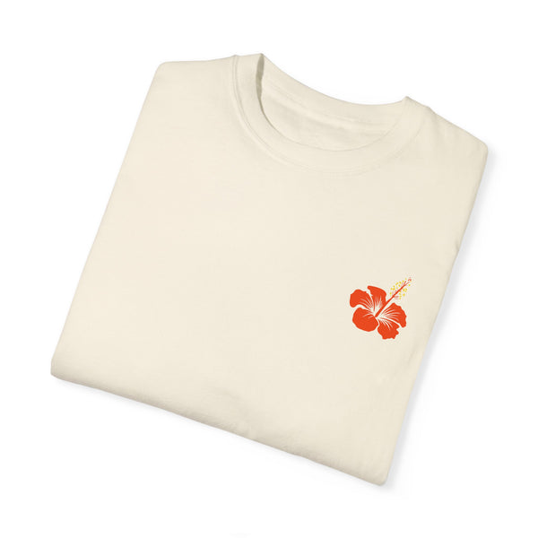 Hibiscus Limb - Unisex Garment-Dyed T-shirt