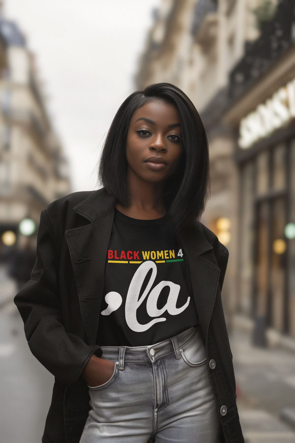 Black Women 4 Kamala - Unisex Garment-Dyed T-shirt