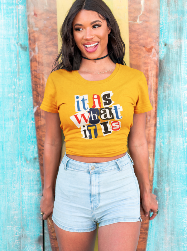 It Is What It Is - Women's Softstyle Tee