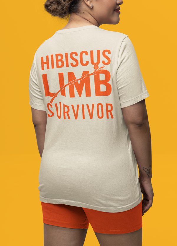 Hibiscus Limb - Unisex Garment-Dyed T-shirt