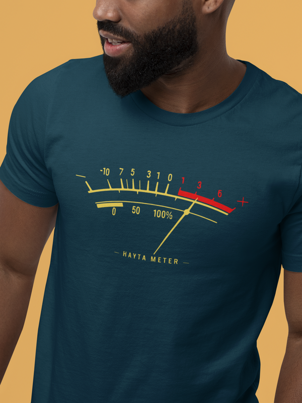 Hayta Meter - Unisex Garment-Dyed T-shirt