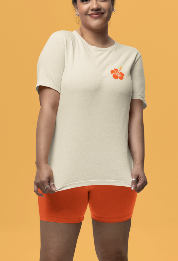 Hibiscus Limb - Unisex Garment-Dyed T-shirt