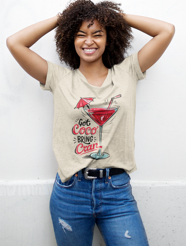 Coco Cran - Unisex Garment-Dyed T-shirt