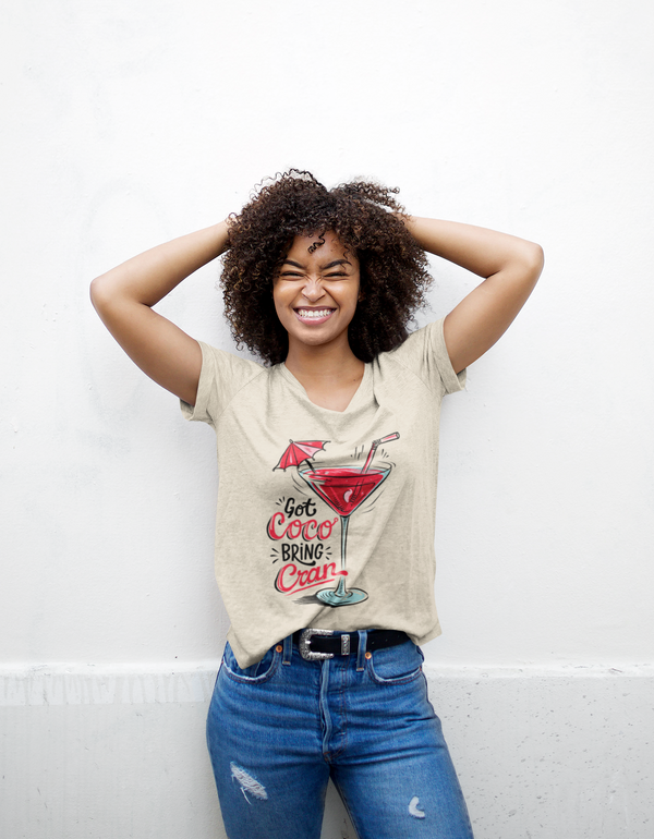 Coco Cran - Unisex Garment-Dyed T-shirt