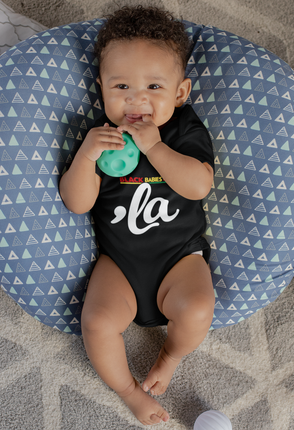 Black Babies 4 Kamala - Infant Fine Jersey Bodysuit T-Shirt