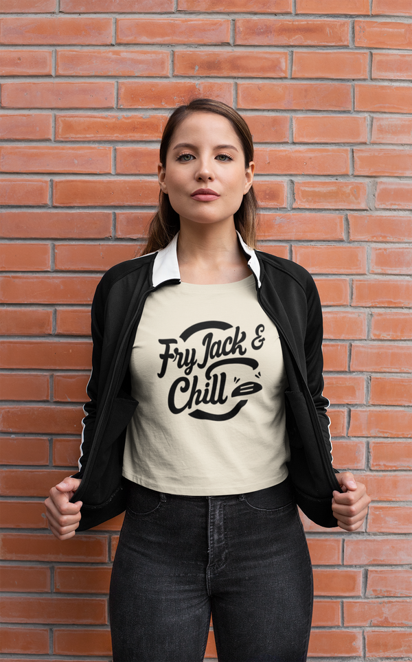 Jack and Chill - Women's Festival Crop Top T-Shirt