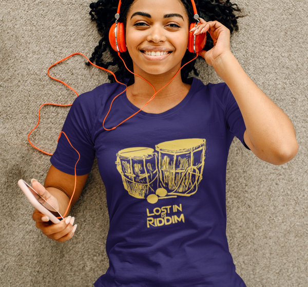 Lost In Di Riddim - Women's Softstyle T-Shirt