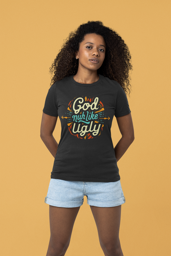 God Nuh Like Ugly - Unisex Softstyle T-Shirt