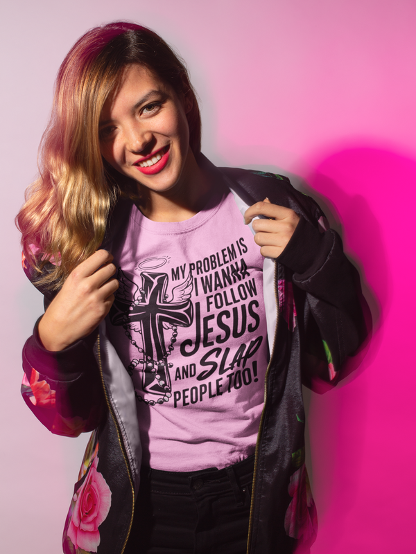 Jesus Slap - Unisex Garment-Dyed T-shirt