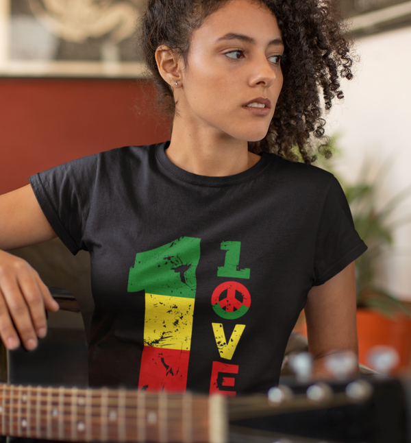 1 Love - Women's Softstyle T-Shirt