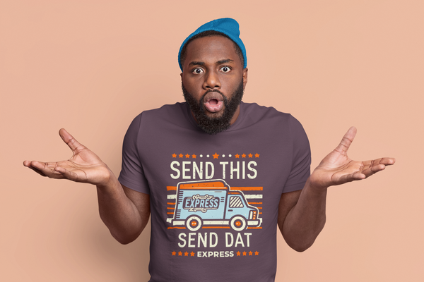 Send This Send Dat - Unisex Softstyle T-Shirt