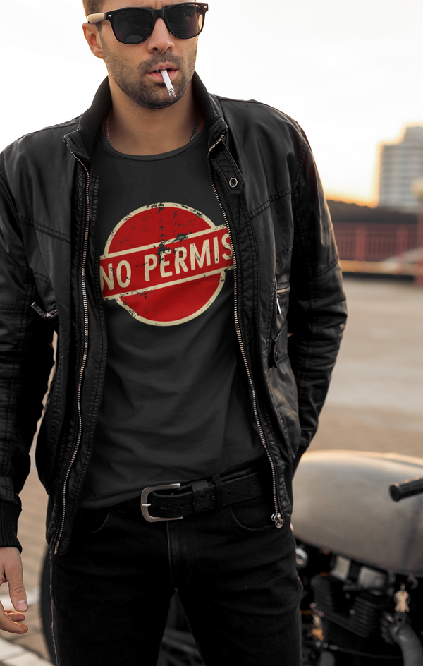 No Permis - Unisex Garment-Dyed T-shirt