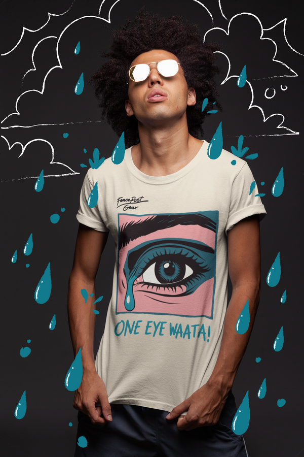 One Eye Waata - Unisex Garment-Dyed T-shirt