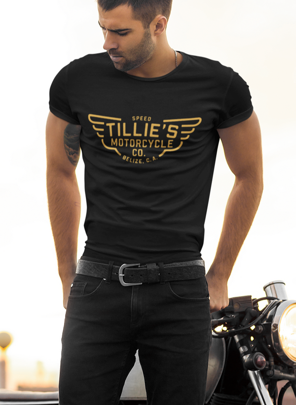 Tillie's Motorcycle Co - Unisex Garment-Dyed T-shirt