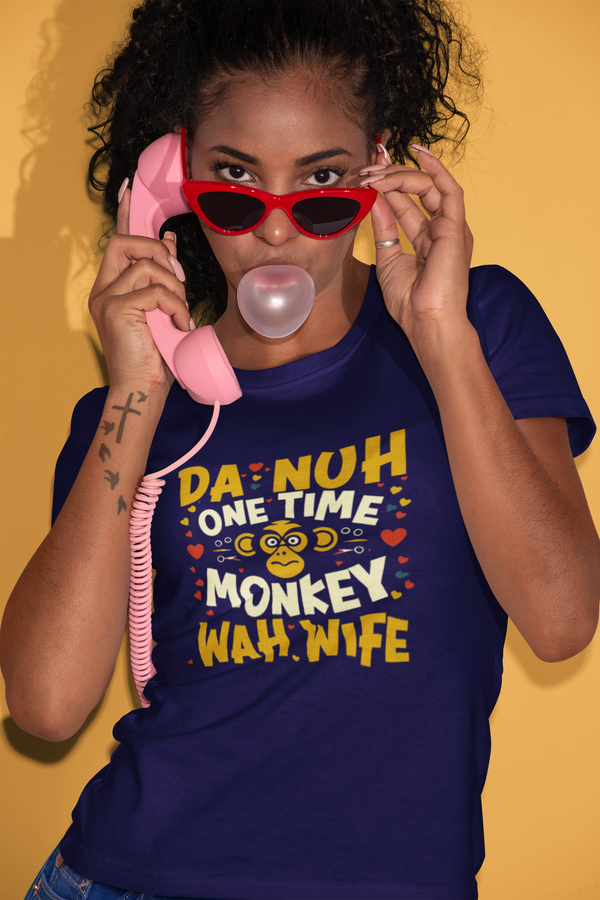 Monkey Wife - Women's Softstyle T-Shirt