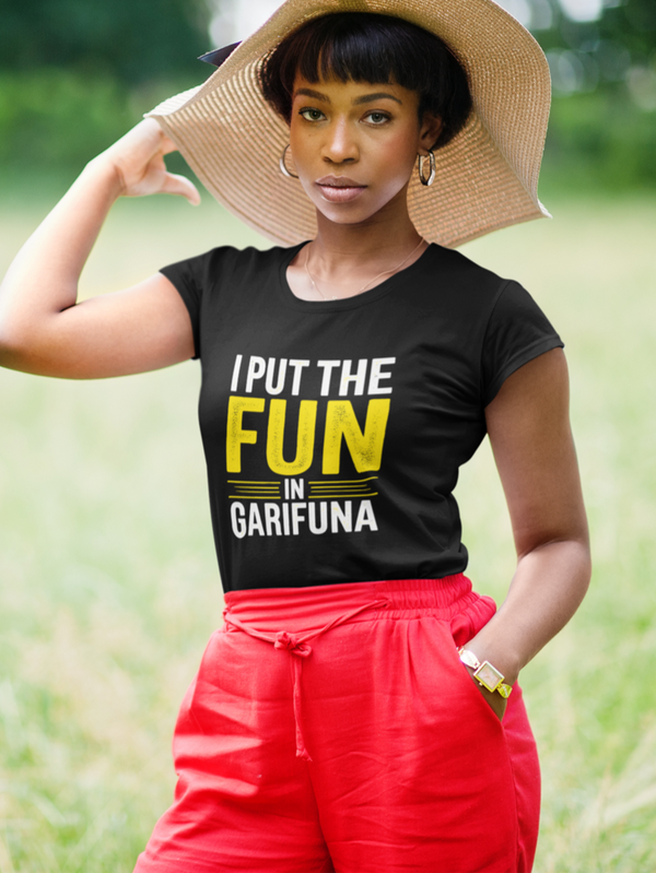 FUN in Garifuna- Women's Softstyle T-Shirt