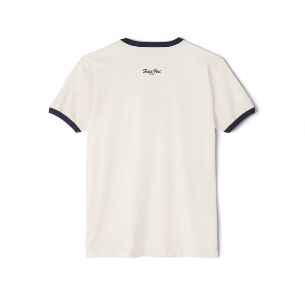 Easy Like Sunday Mawnin - Unisex Cotton Ringer T-Shirt
