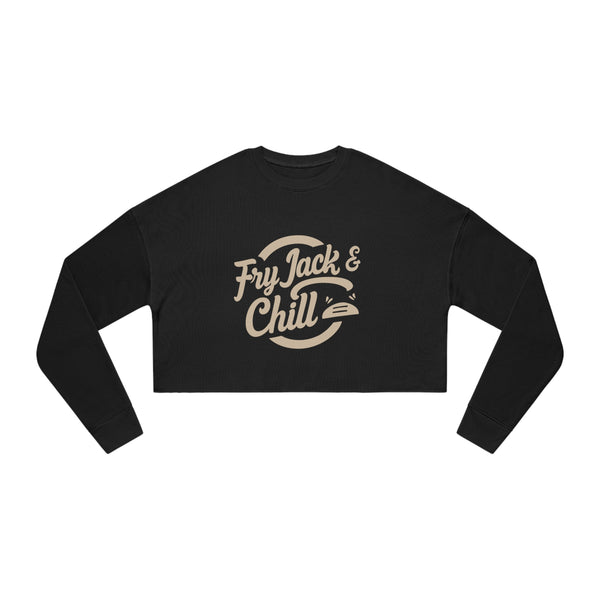 Jack and Chill - Women's Cropped Sweatshirt