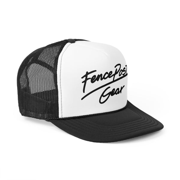 Fence Post Cursive - Trucker Cap