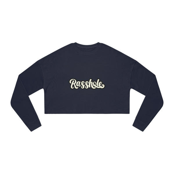 Rasshole - Women's Cropped Sweatshirt