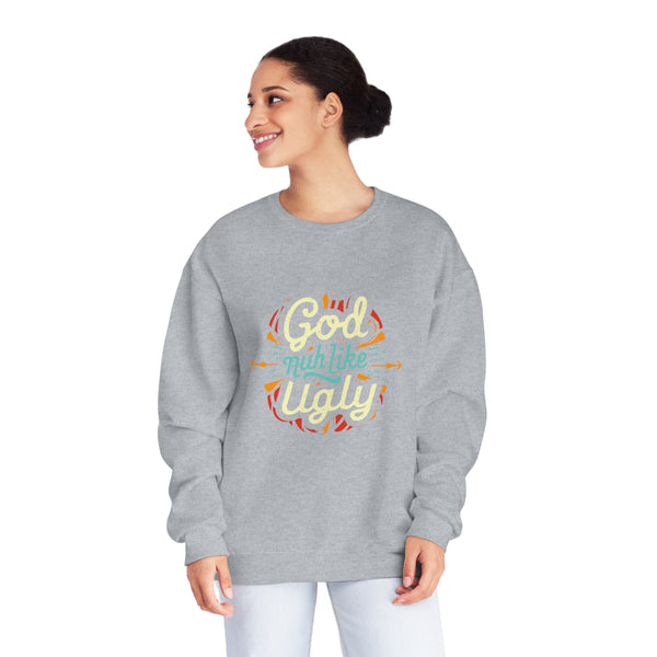 God Nuh Like Ugly - Unisex NuBlend® Crewneck Sweatshirt