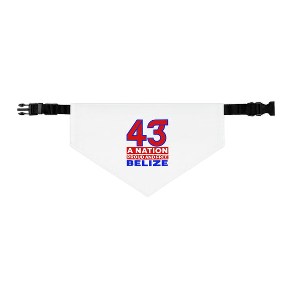 43 Proud and Free - Pet Bandana Collar